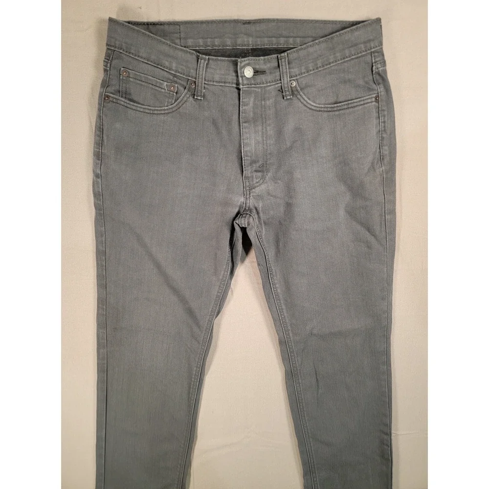 Levi's 541 Athletic Taper Jeans Grey Size 33x30 (Measured 28.5